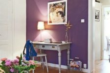 12 an ultra-violet statement wall will add a bold touch to your space and make it amazing