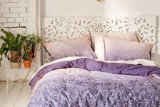 13 if you think, ultra-violet is too much, rock just a bedding set in this color and keep all the rest neutral