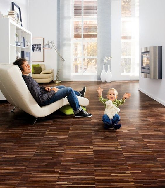 cork floors are ideal for kids, they are eco-friendly, healthy, warm and soft plus durable