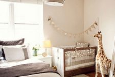 18 even a small bedroom can accomodate a nursery nook – place a crib and some toys in the corner and add lights