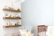 23 some baskets for storage in the corner will help you save much space and declutter it at the same time