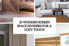 25 wooden screen space dividers for a cozy touch cover