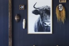 15 too much of dark blue shades can bring a sad feel to any space, be careful