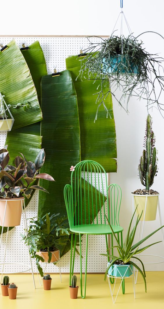 A fun green cactus shaped chair is ideal to add a whimsy touch or place in your terrace for fun
