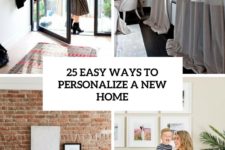 25 easy ways to personalize a new home cover