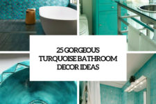 25 gorgeous turquoise bathroom decor ideas cover