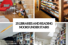 25 libraries and reading nooks under stairs cover