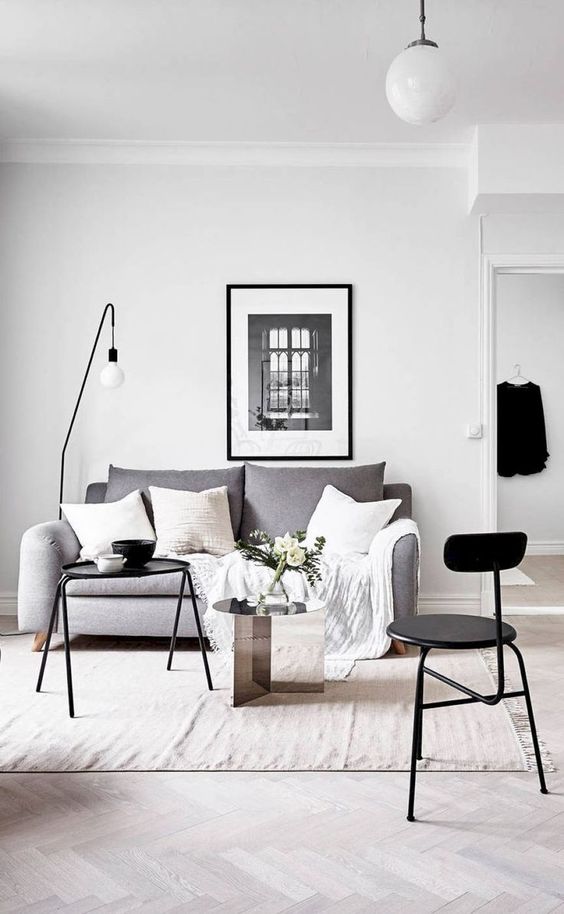 decorating in neutral shades is a timeless solution, they are always in trend