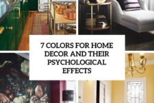 7 colors for home decor and their psycological effects cover