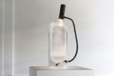 02 Brume fills your dwelling with soft light thanks to the mist, which is created inside it