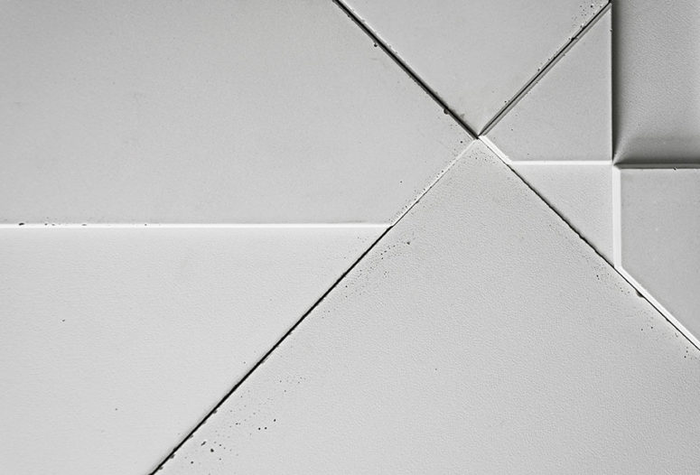 Add an edgy industrial touch to your space covering the walls with such tiles
