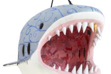 03 Great White Shark can be suspended to use the inside of it as a pet bed or storage