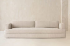 07 This sofa is the closest to classics piece with a more modern look and shape