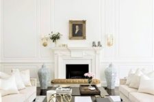 10 a luxurious space with touches of vintage and creamy furniture for sophistication