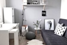 cozy scandinavian style bedroom