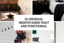 25 unusual nightstands that are functional cover