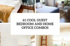 61 cool guest bedroom and home offices combos cover