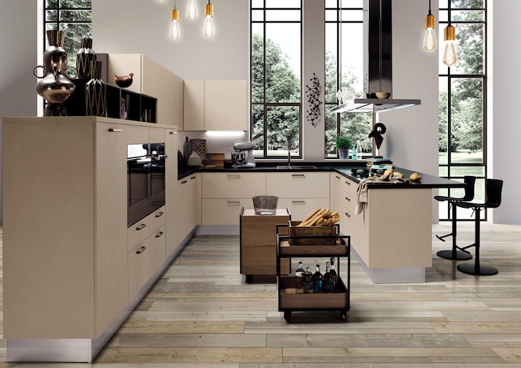 Linear kitchen collection is a luxurious one with a perfect attention to detail