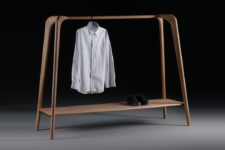 01 Swing coat rack is a great piece for any fashionista, it’s a perfect rack to display all your wardrobe at its best