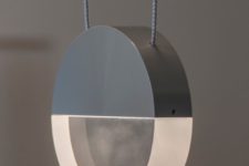 05 This is balance, a plain yet round luminaire also made of metal and an optical lens