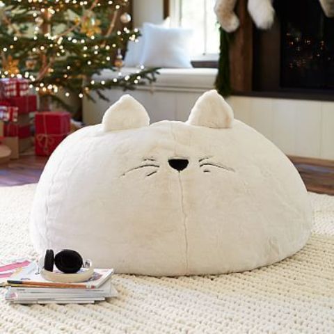 An animal like bean bag chair is right what you need to make kids' space cuter and more welcoming