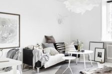 24 a Scandinavian room with enough negative space looks very airy and light-filled