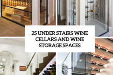 25 under stairs wine cellars and wine storage spaces cover