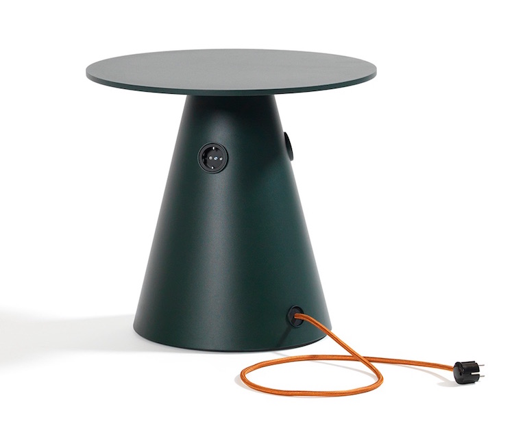 The Jack Table is a stylish modern item that will charger all your devices and gadgets with lots of outlets that it features