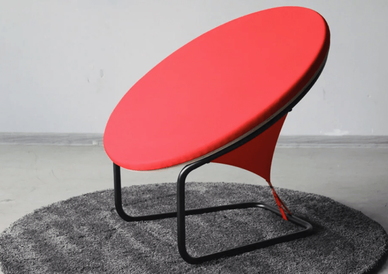 This is Red Dot chair called so as it looks flat from the front, as a large red dot