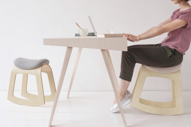 Minimalist Active Ergonomic Chair For Work