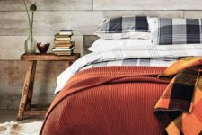 05 blankets in fall colors are an easy and budget-friendly way to make your bedroom fall-like