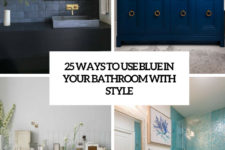 25 ways to use blue in your bathroom with style cover