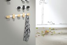 01 The Sherwood collection features magnetic hooks, coat trees and hook strips to hang your outer garments and accessories