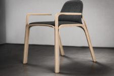 01 This Scandinavian or Japandi chair is inspired by diamonds and their proportions