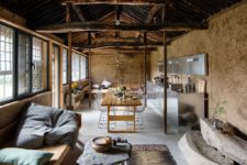01 This is a vintage rural cottage in China that was renovated with contemporary furniture but retained its original features and charm