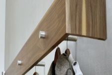clothes storage solution that looks uncluttered