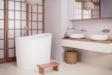 seating bathtubs for glam bathrooms