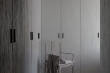 simple yet smart hidden storage for a bedroom