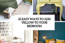 25 easy ways to add yellow to your bedroom cover