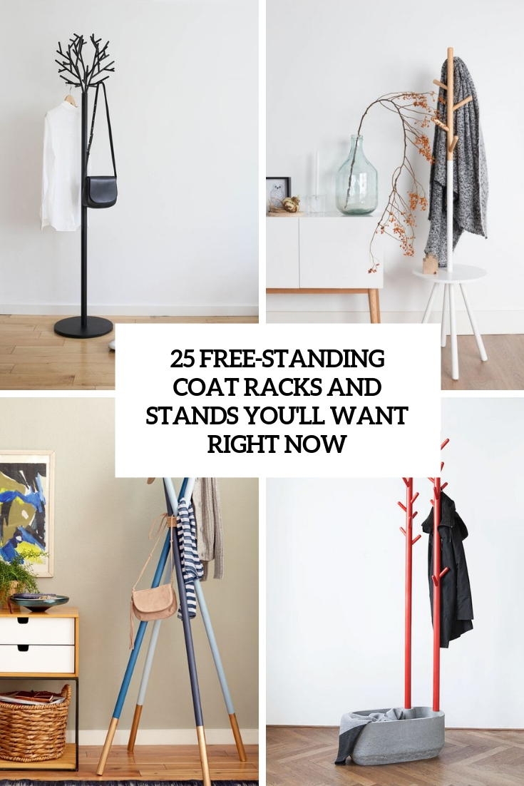 25 Free-Standing Coat Racks And Stands You’ll Want Right Now