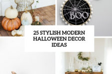 25 stylish modern halloween decor ideas