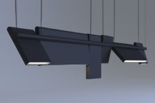 01 Axis lighting has an ultra-modern design and is very comfy in using, it’s modular and allows adding or removaing parts as you wish