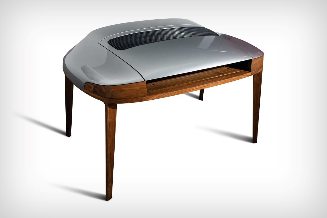 If you are a big fan of Porsche, this desk is right what you need for your home