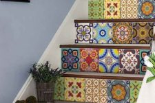 03 colorful tile stickers are right what you need for a Mediterranean feel in your home