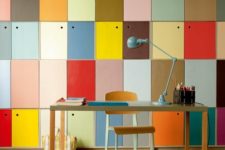 25 if you have a large storage unit with many drawers, go for color blocking to raise your mood every time you enter