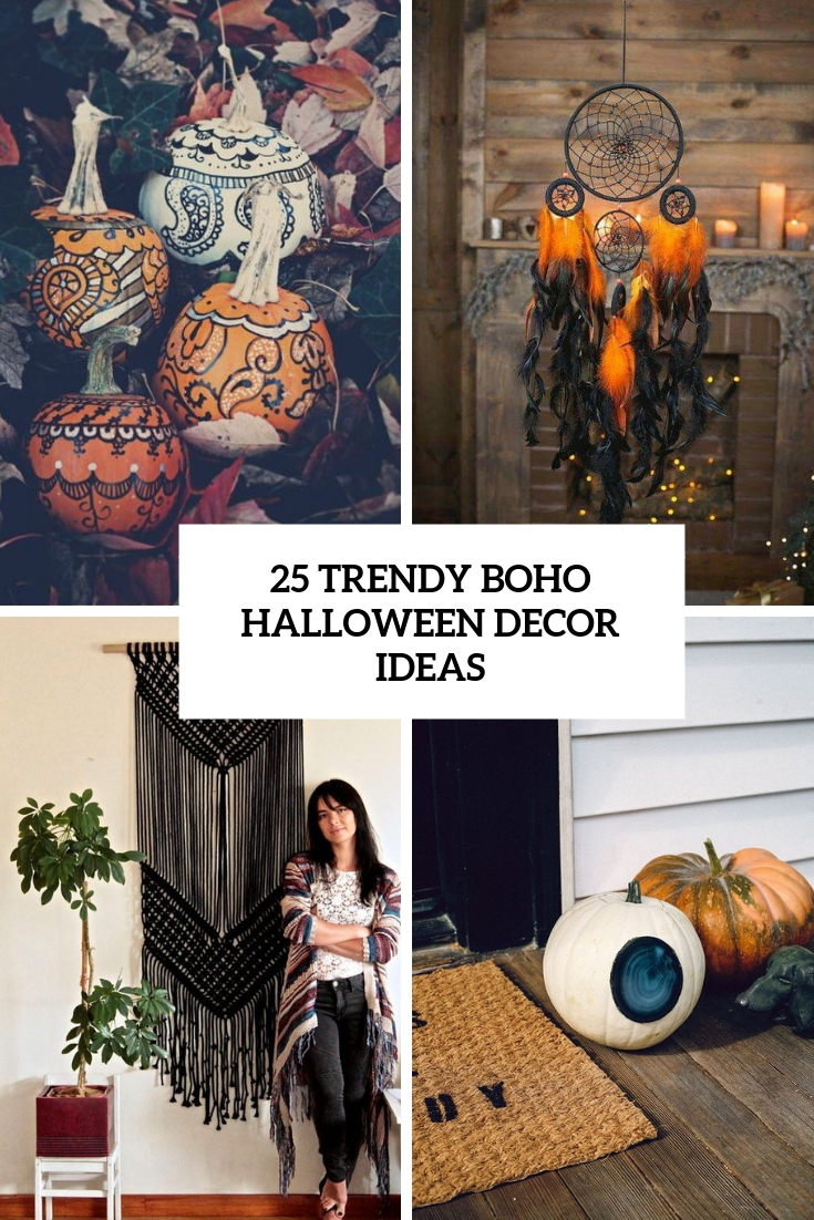 25 Trendy Boho Halloween Decor Ideas