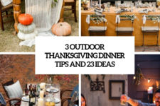 3 outdoor thanksgiving dinner ideas and 23 ideas cover