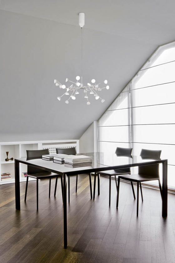 ADN lighting collection is inspired by DNA structure and looks very, simple yet chic