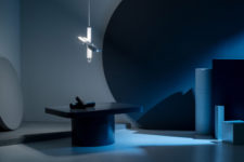 01 Dorval light is a unique piece inspired by the International Space Station