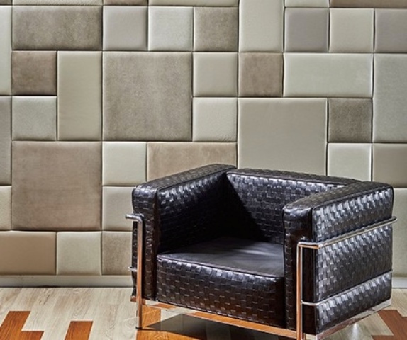 Leather Wall Panels And Wall Tiles For An Edgy Touch